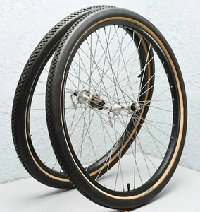 Shimano Exage Vintage MTB Wheelset, 26" Araya Rx-7 Rims, 7spd, 9 x 100/135mm - Picture 1 of 18