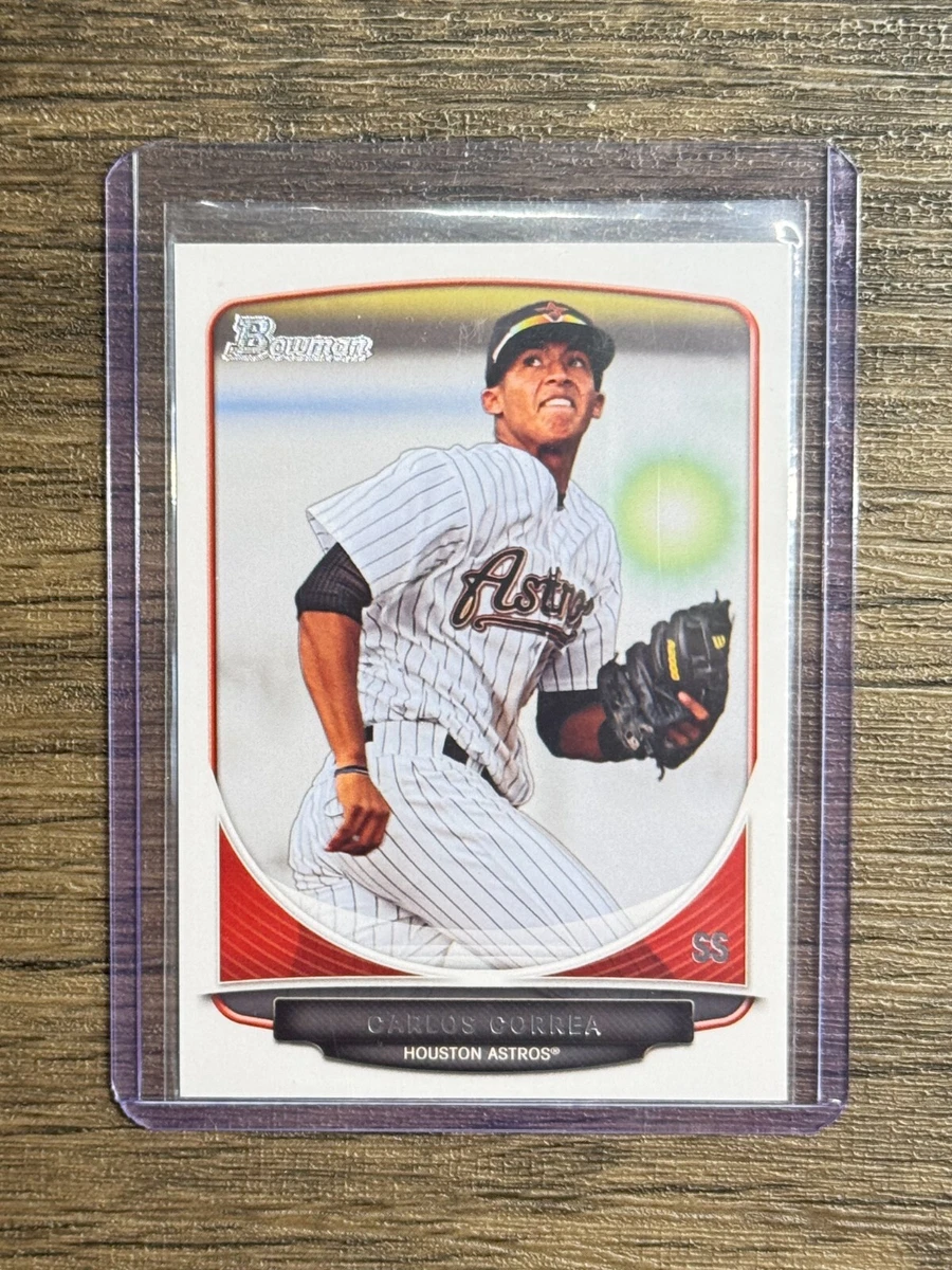 その他 CARLOS CORREA bowman refractor auto Carlos Correa 2013 Bowman #BCP-CC Chrome Prospect Auto Price Guide