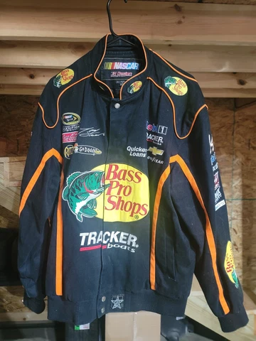 Bass Pro Shop Martin Truex Jr. Racing Pit Jacket [JH Design- Size Large] USED Cover