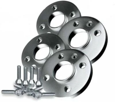 Set 4 Entretoises Roue 4X100 C.60.1 SP20+20MM+Boulons Coniques Renault Megane - Photo 1/4