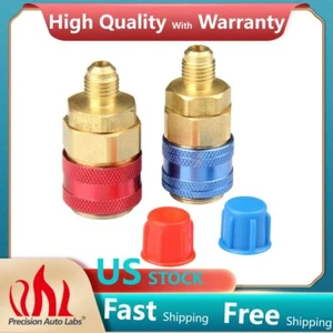 A/C KFZ Klimaanlage Schnellwechsler Low High Side Adapter (2 Stück) - Bild 1 von 13