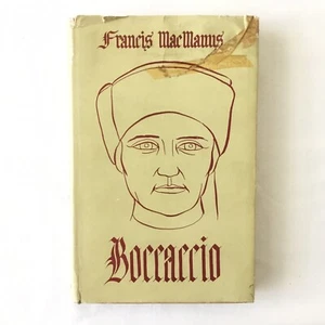 Boccaccio by Francis MacManus 1947 FIRST EDITION Writers Of The World Series - Picture 1 of 12