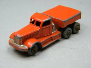 Matchbox RW 15A Prime Mover arancione 10 ruote in plastica grigia, molto raro - Foto 1 di 5
