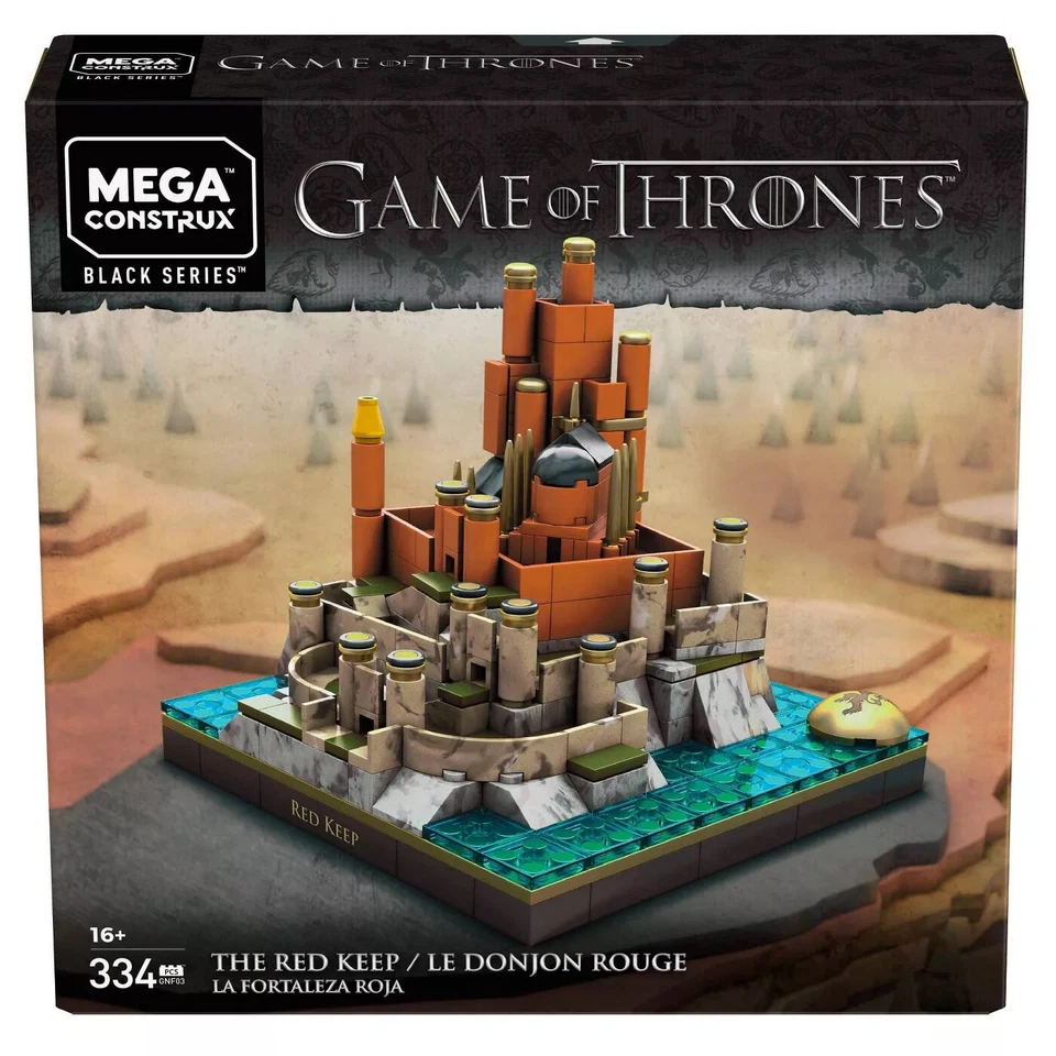 THE RED KEEP mega construx bloks black series GAME OF THRONES got NEW gnf03 - Image 1 of 1