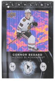 2024-25 Upper Deck Serie 2 - Lista de reproducción Connor Bedard #PL-14 - Imagen 1 de 2