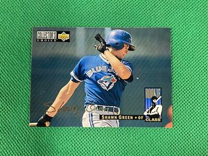 1994 Collector's Choice Silver Signature #9 Shawn Green Toronto Blue Jays