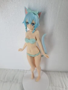 Sword Art Online EXQ Figure Yukemuri Chinon Towel Cast Off - Picture 1 of 1