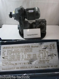 SEW 0,37 kw 3-16 min Getriebemotor Verstellgetriebemotor regelbar - Bild 1 von 1