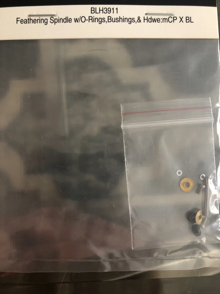 Blade BLH3911 Feathering Spindle w/O-Rings, Bushings, & Hardware mCP X BL • - Image 1 of 1