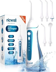 Irrigador Bucal Portatil Profesional - Irrigador Dental con 5 Boquillas 4 - Imagen 1 de 8