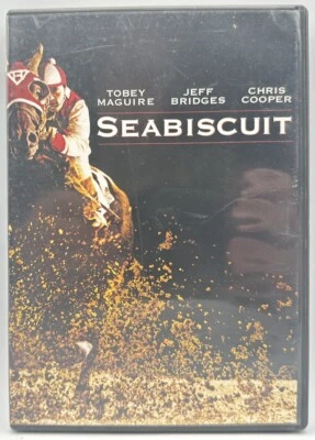 Seabiscuit DVD Widescreen Toney Maguire Jeff Bridges Chris Cooper 2003 - Image 1 of 3