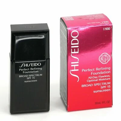 Shiseido Perfect Refining Foundation ~ I 100 Very Deep Ivory ~ Full Size (Neu im Karton) - Bild 1 von 4