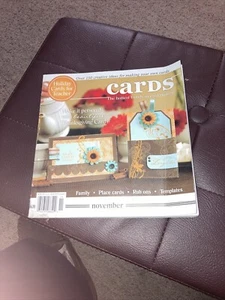 Cards Specialty Magazine Book November 2008 Papercrafting Card Making Idea Book - Picture 1 of 4