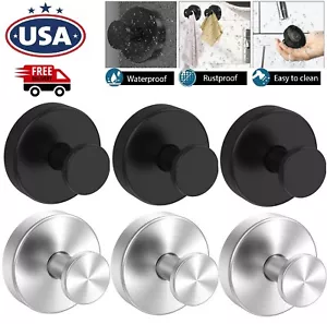4× Suction Cup Hooks Waterproof Shower Hooks Bathroom Towel Hanger Punch-Free US - Picture 1 of 20