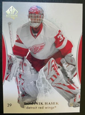 Dominik Hasek 2007-08 SP Authentic Hockey #100 Detroit Red Wings - Image 1 of 2