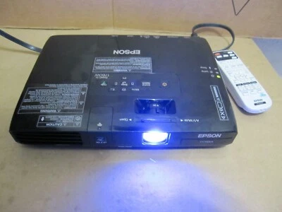 Epson PowerLite 1760W Multimedia Projector 2600 ANSI Lumens Only 298 Lamp Hours - Image 1 of 4