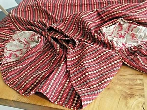 Vintage Annees 50 Dessus de lit bi matiere avec volant  - Imagen 1 de 6