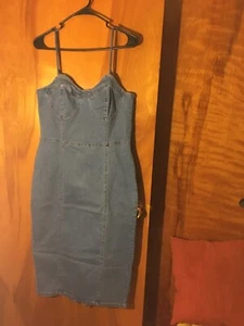 Womens Denim Dress - Picture 1 of 3