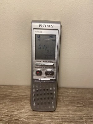 SONY Digital Voice IC Recorder ICD-B600 512MB up to 300 Hours Works - Image 1 of 4