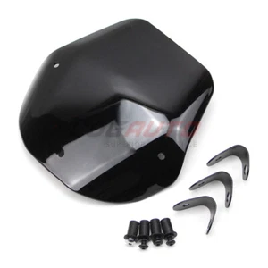 For Suzuki GSX-8S GSX8S 23+ Windshield Wind Deflector Visor Fly Windscreen Black - Bild 1 von 12