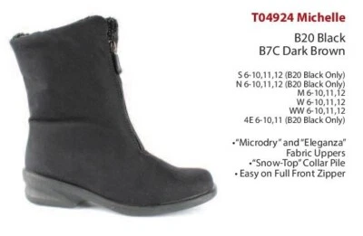 Nuevo CALENTADORES DE DEDOS DE LOS PIES MICHELLE bota cremallera media HECHO EN CANADÁ Foto 1 de 2