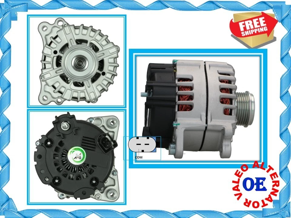ALTERNATOR FOR (VALEO OE) PORSCHE Cayenne Panamera VW Touareg, 220A  3.0 Diesel - Image 1 of 1
