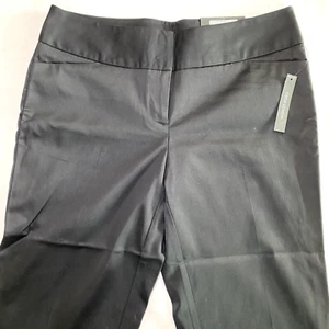 NUEVO Pantalón Worthington Moderno Calce Largo Corte Pierna Negro Talla 4 Elastizado Nuevo con Etiquetas - Imagen 1 de 10