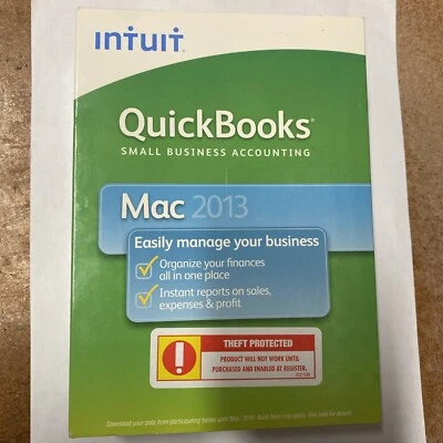 INTUIT QUICKBOOKS FOR MAC 2013 - Image 1 of 4
