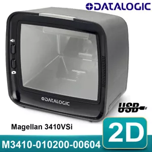 Escáner de código de barras fijo Datalogic Magellan 3410VSI M3410-010200-00604 1D 2D USB - Imagen 1 de 6
