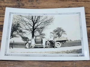 Antik 1936 Foto Geo W. Smith Sims Telefon Co LKW Greenstown Indiana 3x5 - Bild 1 von 6