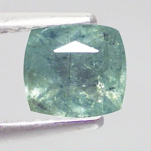 0.90 Cts SPLENDID (6 x 5 mm) NATURAL COPPER MANGANESE BEARING PARAIBA TOURMALINE - Picture 1 of 7