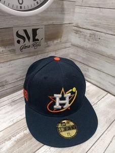 New Era 59fifty Fitted Baseball Cap Navy Blue Color Size 7-1/4 - Picture 1 of 10