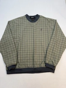 Vintage Ashworth Pullover Herren XL gefüttert Windbreaker kariert Made in USA - Bild 1 von 12