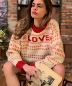 Stoned Immaculate Let Your Love Flow Pullover Rot Größe L  - Bild 1 von 8