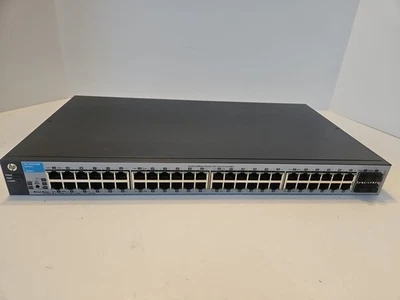 HP J9660A V1810-48G 48-Port Rack Mountable SFP Ethernet Switch - Image 1 of 4