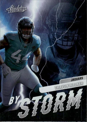 2022 Panini Absolute Travon Walker #BST-17 By Storm Jacksonville Jaguars 15H - Image 1 of 2