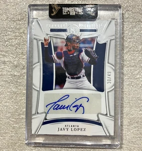 Panini Nr. 2023 CS-JL - Javy Lopez Autograph SEALED 30/49 Century Signatures - Bild 1 von 2