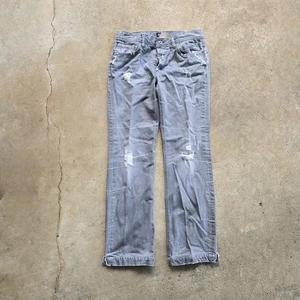 Dolce & Gabbana Magic Jeans Size 32 Gray Distressed Button Fly Vtg Y2k - Picture 1 of 10