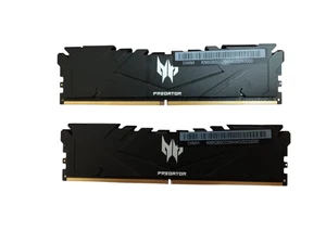 PREDATOR ADATA 16GB (8GB x 2) DDR5-4800 PC5-38400 1Rx16 Ram AO2V48UC8W1-BHLS - Picture 1 of 4