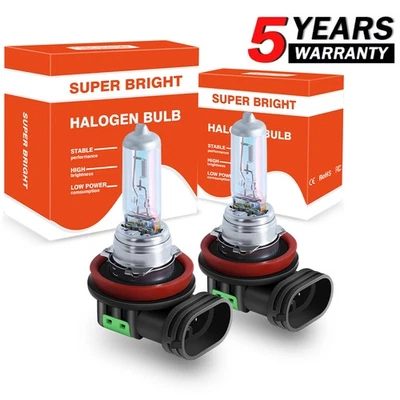 Faros antiniebla halógenos H11 OEM bombillas de repuesto transparentes 100W 12V - 2 piezas Foto 1 de 4