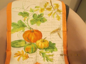 WILLIAMS SANOMA FALL KITCHEN TOWEL-- 27" X 22"----#R12A-6 - Picture 1 of 24
