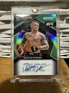 2021 Panini Prizm UFC - Octagon Signatures Dustin Poirier #Os-Dpr (AU) - Bild 1 von 2
