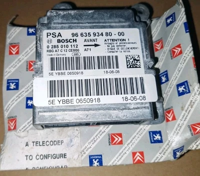 GENUINE PEUGEOT 207 AIRBAG CONTROL UNIT - Image 1 of 3