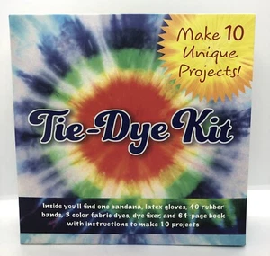 Kit Tie-Dye - ¡Haz 10 proyectos únicos! Nuevo - Imagen 1 de 3