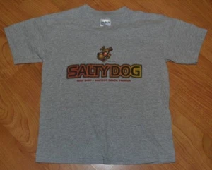 Salty Dog Surf Shop Daytona Beach FLT Shirt Kids Youth Small 6-8 Nice  - Picture 1 of 2