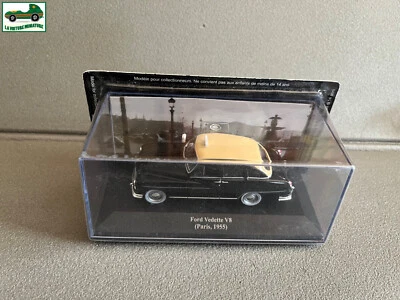Voiture Miniature Taxi Ford Vedette V8 Paris 1955 Taxis du Monde au 1/43 - Photo 1/4