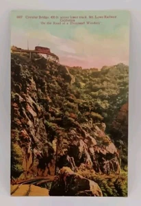 Vintage Postcard"MT LOWE RAILWAY CALIFORNIA"1900's Divided Back - Picture 1 of 2