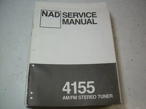 NAD 4155 SERVICE MANUAL original - Bild 1 von 1