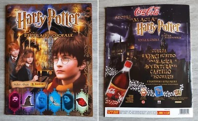 Album figurine Harry Potter e la pietra filosofale Panini 2001 NON completo - Immagine 1 di 4