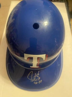 Juan Gonzalez Signed Replica Full Batting Helmet "Texas Rangers" JSA Auth Hot!!! - Image 1 of 4